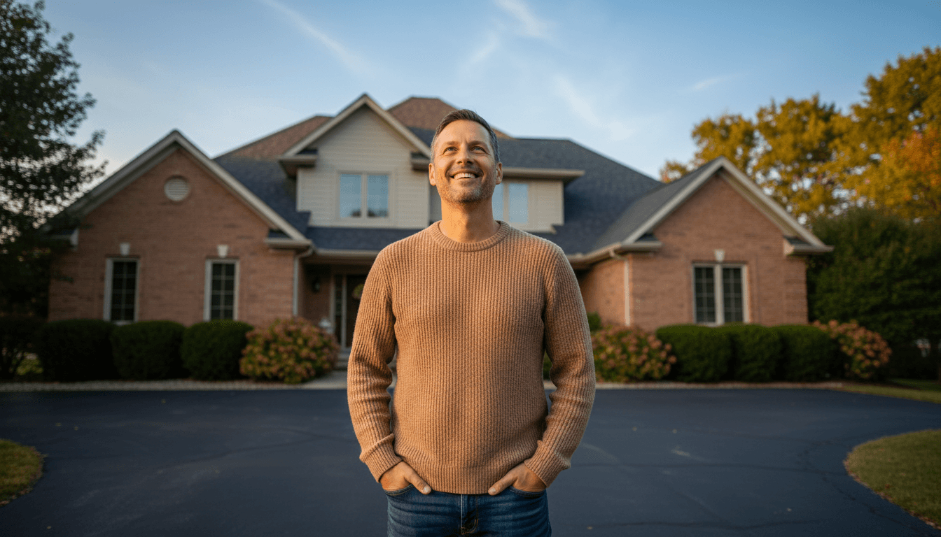 Homeowner satisfied with their roofing project in Auburn Hills